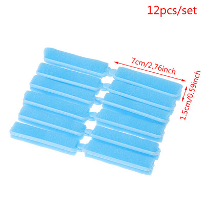 12kom/Set Ružičasti mekani spužvasti pjenasti jastuk Uvijači za kosu Uvijači Salon Brijač DIY kovrče Komplet frizerskih alata DIY Home