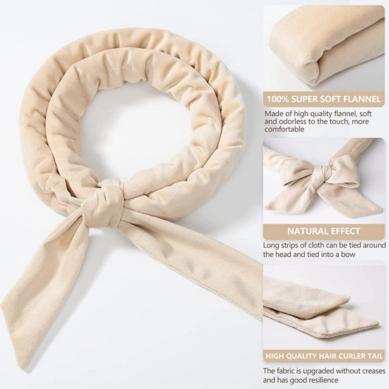 Šipka za kovrče bez zagrijavanja Traka za glavu bez topline Uvijači za kosu Lazy Hair Rollers Sleeping Soft Curl Bar Wave Formers DIY Alati za oblikovanje kose