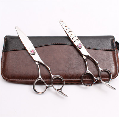 Προσαρμοσμένο λογότυπο Ιαπωνίας Ατσάλινο ψαλίδι κούρεμα ψαλίδι κοπής ψαλίδι αραιωτικό ψαλίδι Willow Blade Professional Hair Scissors C9022