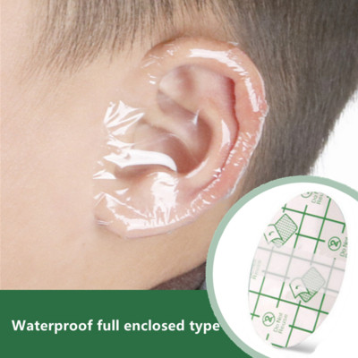 20 tk plastikust veekindel kõrvakaitse ujumiskatte mütsid Salongi juuksuri värvimiskaitse kaitse dušikorgi tööriist