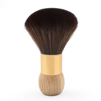 Professzionális Fodrász Duster Nyak Arckefek Hajtisztítás Puha Fekete Hajkefe Szalon Vágás Fodrászat Styling Készíts Eszközök