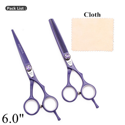 Profesionalios plaukų žirklės 5,5" 6,0" AQIABI Japan 440C ploninimo žirklės Kirpykla Plaukų kirpimo žirklės kirpimo žirklės A1018