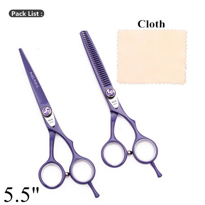 Profesionalios plaukų žirklės 5,5" 6,0" AQIABI Japan 440C ploninimo žirklės Kirpykla Plaukų kirpimo žirklės kirpimo žirklės A1018