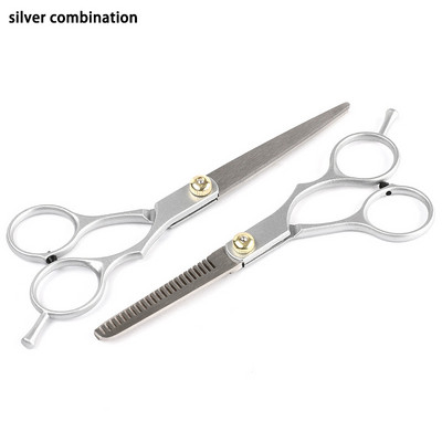 Frizerske škare 6,0 inča zlatne profesionalne brijačnice od nehrđajućeg čelika za šišanje kose škare za stanjivanje kose Set frizerskih škara