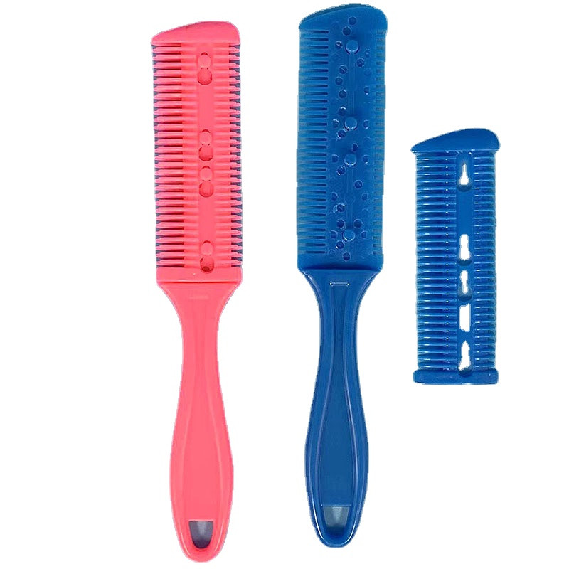 1 tk Juukselõikamiskamm Juukseharjad žiletiteradega Juukselõikur Lõikamisharvendustööriist Juuksuri tööriist Juuksuri Juuksuri kamm