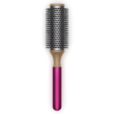 Ventilirana bačvasta češljasta četka, dodaci za Dyson Iron i Fuchsia 35 mm bačvu s čekinjama okruglog vrha bačvastu četku