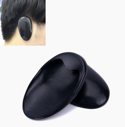 1pair Reusable Hair Dye Ear Covers Earmuffs Shield Barber Hairdressing Staining Earmuffs Protect Ears Styling Accessories