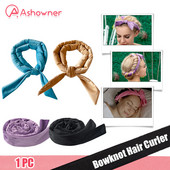Lazy Hair Curler Heatless kērlinga stieņa galvas saite Wave Formers Sleeping Soft Curl Bar Bez karstuma cirtas gari īsi matu veidošanas rīki