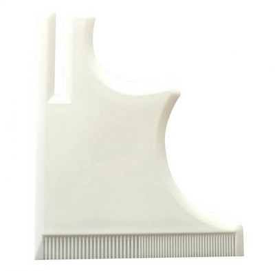 HOT Multi-Curve Hairline Template Šablona za alate za šišanje Vodič za frizersko ravnalo kompatibilno s aparatom za šišanje za oblikovanje