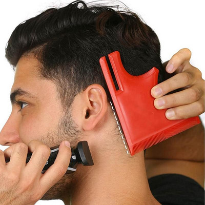 HOT Multi-Curve Hairline Template Šablona za alate za šišanje Vodič za frizersko ravnalo kompatibilno s aparatom za šišanje za oblikovanje