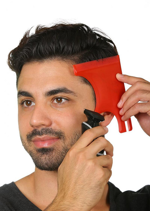HOT Multi-Curve Hairline Template Šablona za alate za šišanje Vodič za frizersko ravnalo kompatibilno s aparatom za šišanje za oblikovanje
