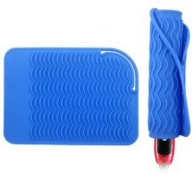 Silikoonist kuumuskindel matikott lokirulli jaoks, juuste professionaalne kujundamistööriist Kuumavastased matid juuste sirgendaja lokitamiseks