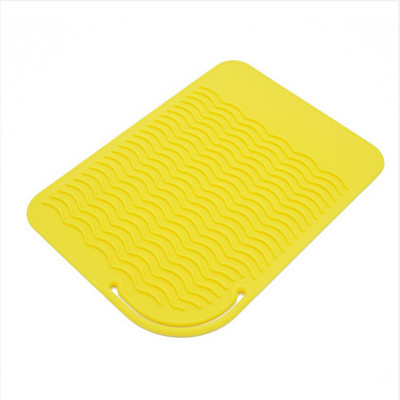 Silikoonist kuumuskindel matikott lokirulli jaoks, juuste professionaalne kujundamistööriist Kuumavastased matid juuste sirgendaja lokitamiseks