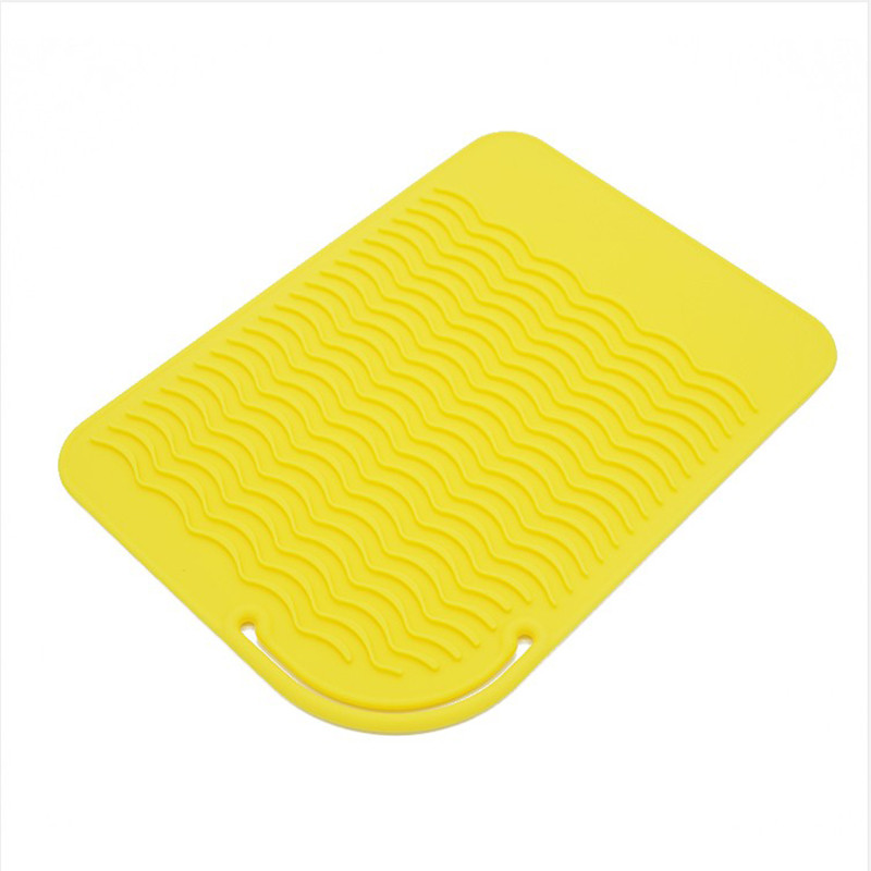 Silikoonist kuumuskindel matikott lokirulli jaoks, juuste professionaalne kujundamistööriist Kuumavastased matid juuste sirgendaja lokitamiseks