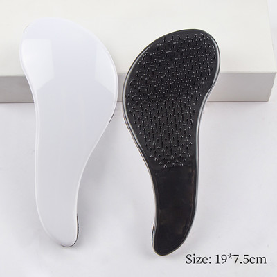 Antistatički češalj za kosu Bijela TT četka za kosu Ženski češalj za masažu vlasišta Tretman kose Frizerski proizvodi smanjuju gubitak kose