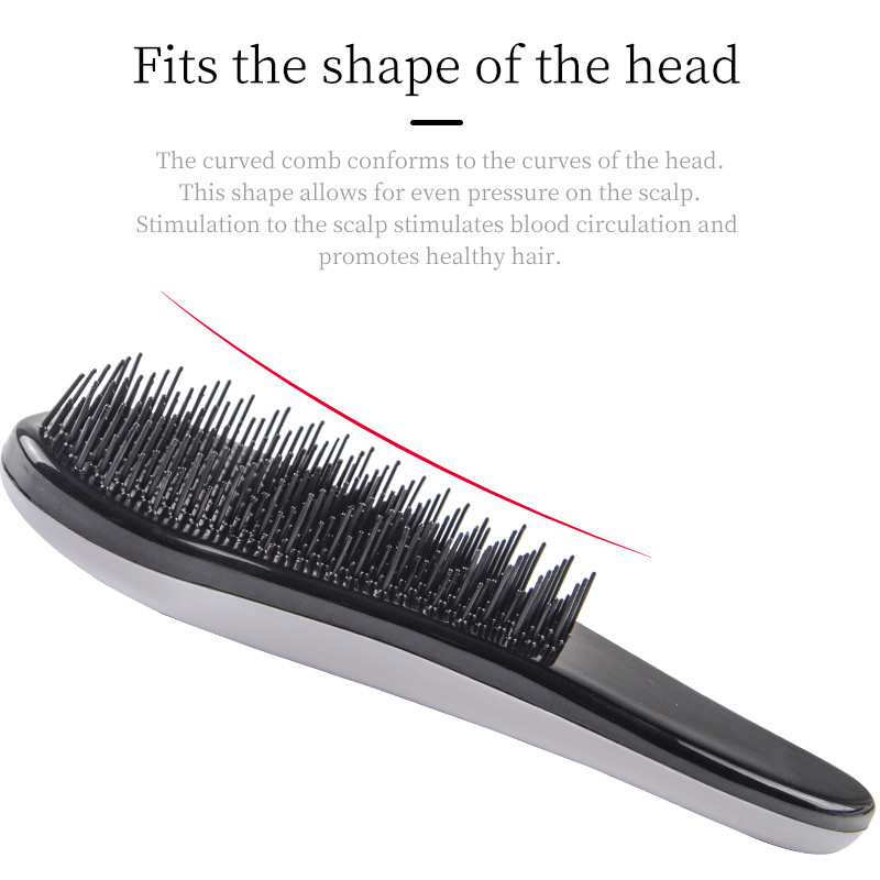Antistatički češalj za kosu Bijela TT četka za kosu Ženski češalj za masažu vlasišta Tretman kose Frizerski proizvodi smanjuju gubitak kose