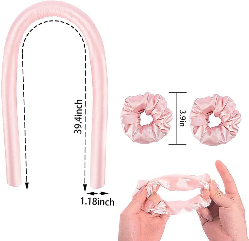 Ženska traka za kosu bez zagrijavanja Uvijači za kosu bez zagrijavanja Uvijači Šipke za uvojke Velika velika meka pjenasta vrpca za uvijanje kose
