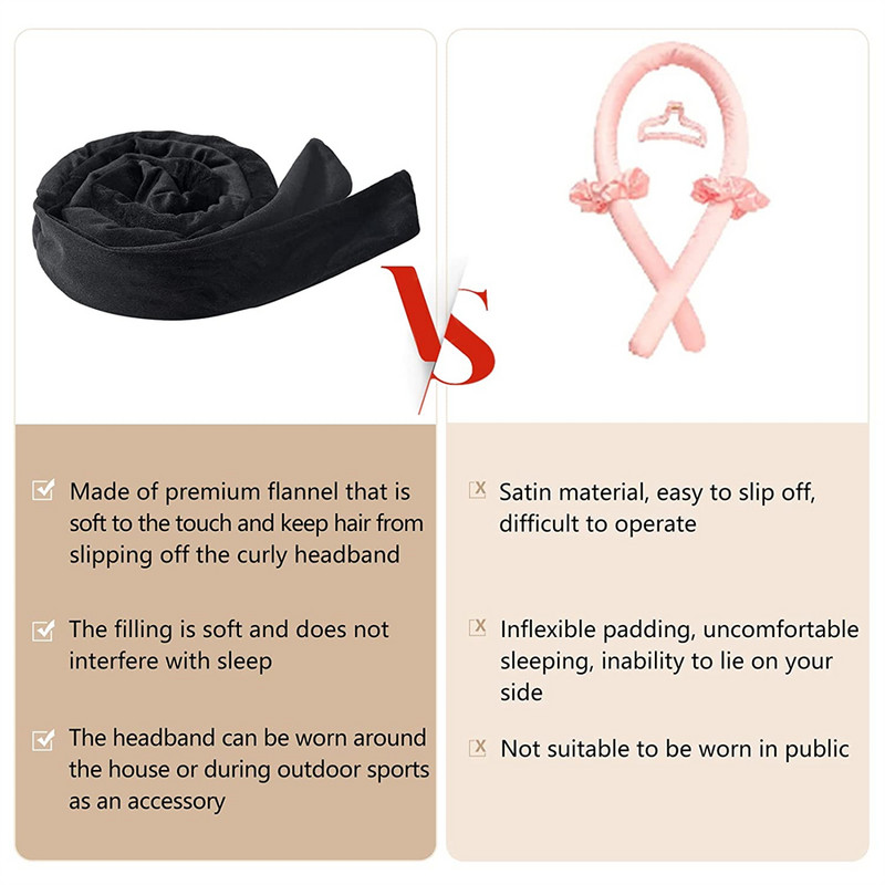 Šipka za kovrče bez zagrijavanja Traka za glavu bez topline Uvijači za kosu Lazy Hair Rollers Sleeping Soft Curl Bar Wave Formers DIY Alati za oblikovanje kose