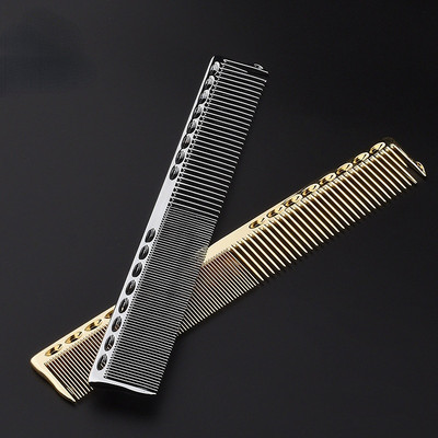 Space Aluminuml Hair Comb Pro Hairdressing Combs расческа за коса Hair Cutting Dying Hair Brush Barber Tools Salon Accessaries