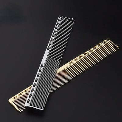 Space Aluminuml Hair Comb Pro Hairdressing Combs расческа за коса Hair Cutting Dying Hair Brush Barber Tools Salon Accessaries