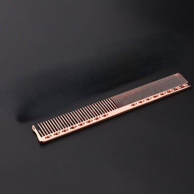 Space Aluminuml Hair Comb Pro Hairdressing Combs расческа за коса Hair Cutting Dying Hair Brush Barber Tools Salon Accessaries