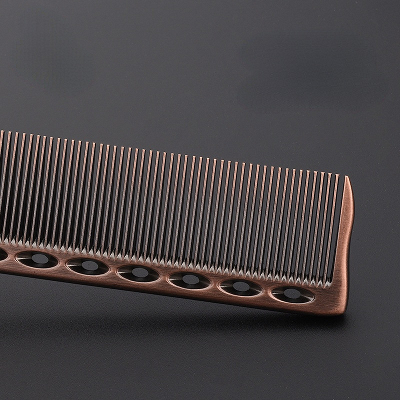 Space Aluminuml Hair Comb Pro Hairdressing Combs расческа за коса Hair Cutting Dying Hair Brush Barber Tools Salon Accessaries