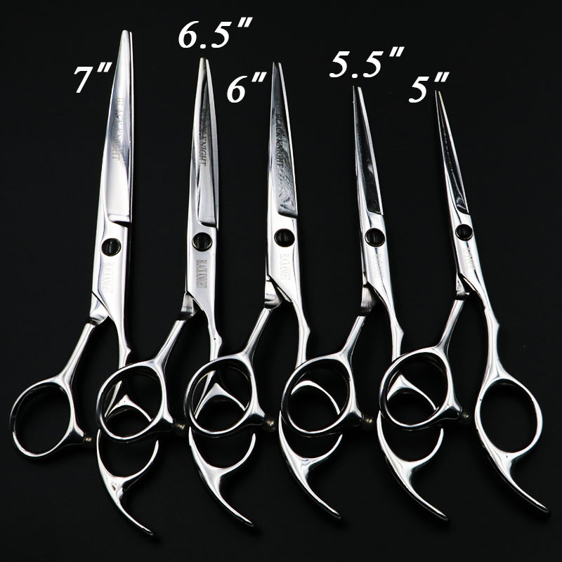 5"/5.5"/6"/6.5"/7" plaukų žirklės Profesionalus kirpyklų žirklių rinkinys Pjovimas Kirpėjų žirklės Aukštos kokybės Asmenybė