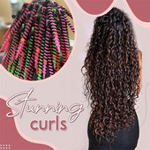 20 gab. Plastmasas ilgviļņu stieņa vilnas kērlinga frizieru salons Kērlinga gludeklis ilgviļņu lokotājs matu sakņu lokošanai (satur 1 dāvanu)