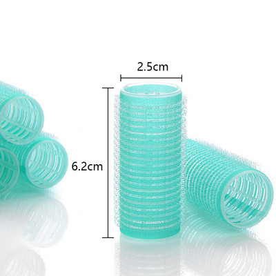 6kom bez grijanja Samoprihvatljivi uvijači za kosu Valjci za žene Waves Bang uvijač za kosu s čičakom Cijevi za frizerski salon