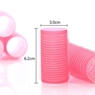 6kom bez grijanja Samoprihvatljivi uvijači za kosu Valjci za žene Waves Bang uvijač za kosu s čičakom Cijevi za frizerski salon