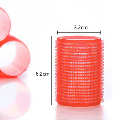 6kom bez grijanja Samoprihvatljivi uvijači za kosu Valjci za žene Waves Bang uvijač za kosu s čičakom Cijevi za frizerski salon