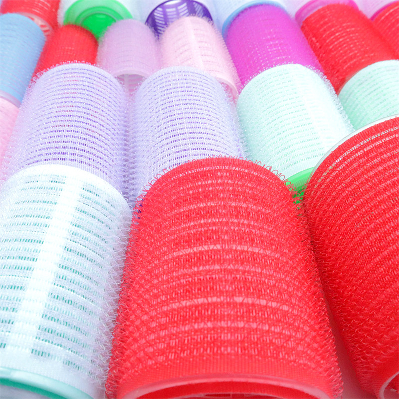 6kom bez grijanja Samoprihvatljivi uvijači za kosu Valjci za žene Waves Bang uvijač za kosu s čičakom Cijevi za frizerski salon