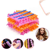 Magic Hair Roller 30/45/55/65CM Mīksts DIY spirālveida matu ruļlis Nekarstošas cirtas gariem matiem veidošanas rīku komplekts Kērlinga stieņi ar āķi