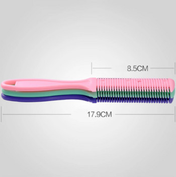 1 бр. Многоцветна фризьорска ножица за оформяне на косата Бръснач Magic Blade Гребени Комплект фризьорски инструменти Двустранен нож Ножица за коса