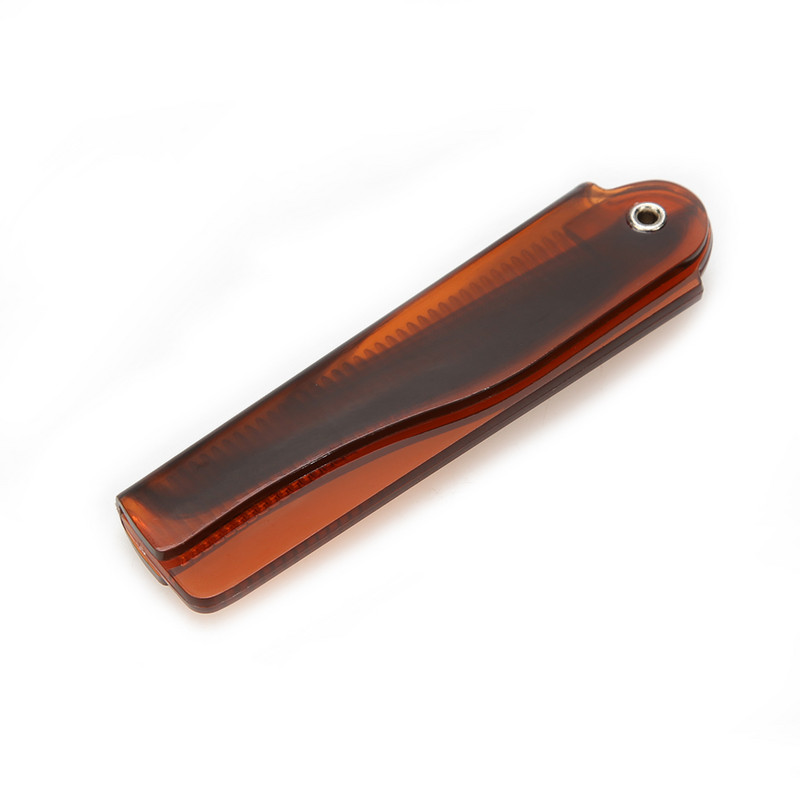 Prijenosni sklopivi češalj Češalj za masažu kose Antistatički češalj za džepove Kosa Brkovi Češalj za bradu Frizerski alati za češljanje kose