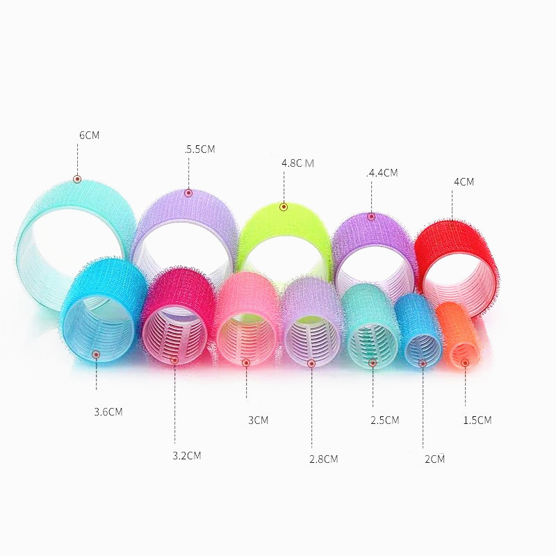 Matu ruļļi, lieli ruļļi, satvērējies, turošs, pašlīmējošs, lipīgs frizieris, profesionāls frizieris, kas paredzēts daudzu izmēru salonu matu instrumentiem