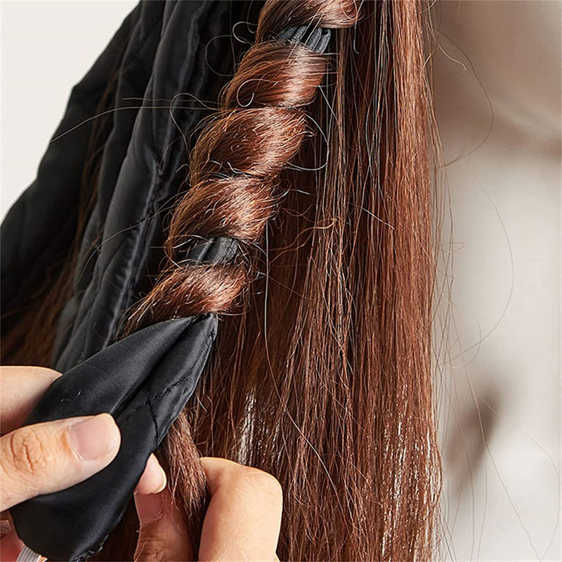 Lazy Hair Curler Uvijači za kosu bez zagrijavanja Uvojci za kosu Traka za glavu Kovrče Svilena vrpca Sleeping Soft Wave Formers No Heat Curls Ribbon