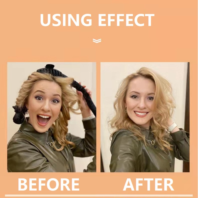 Accesorii pentru păr ondulat Ondulător Bucle fără căldură Produse de coafură Tije de fier ondulat Bucla magică pentru ondulator pentru femei Role de păr