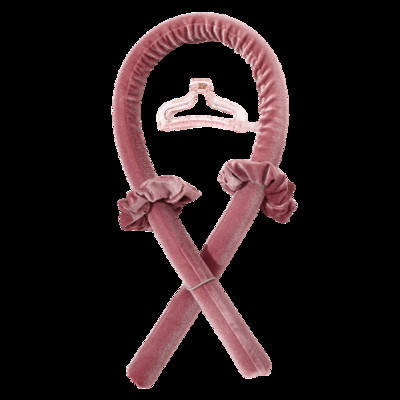 Velvet Heatless kērlinga stieņa galvas saite Lazy lokotāju komplekts matu spirālveida bumbieru ziedu dzelzs matu aksesuāri Flexi stieņi matu ruļļu rīki