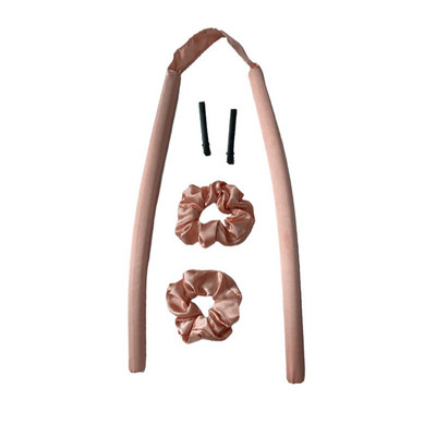 Velvet Heatless kērlinga stieņa galvas saite Lazy lokotāju komplekts matu spirālveida bumbieru ziedu dzelzs matu aksesuāri Flexi stieņi matu ruļļu rīki