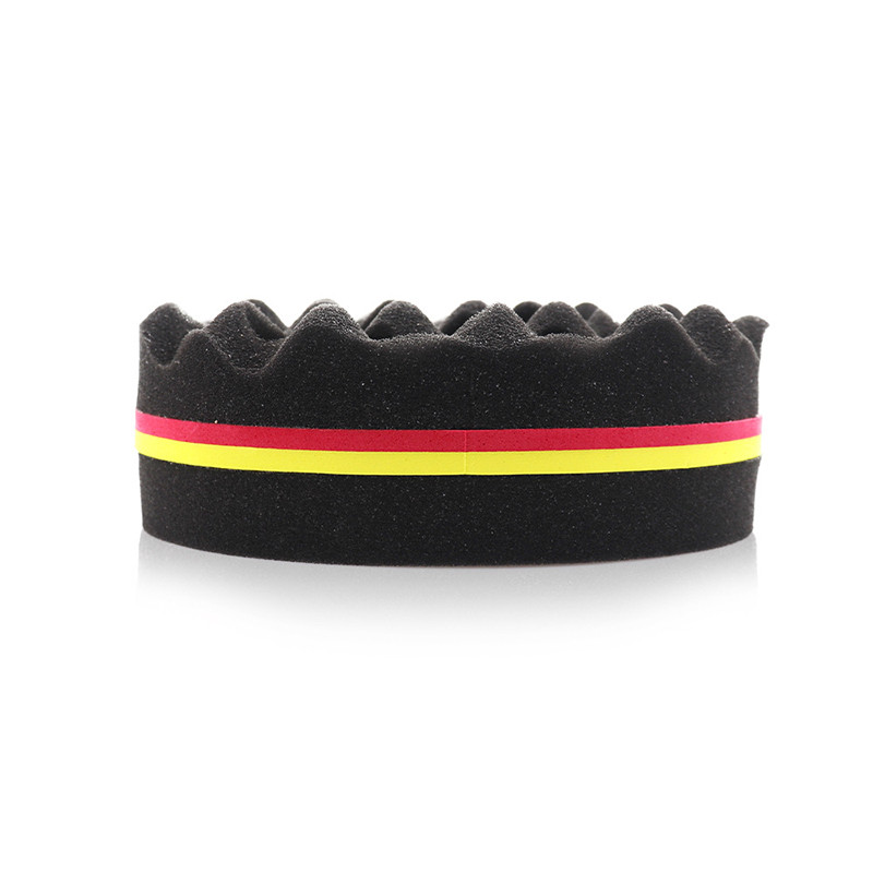 „African Magic Barber Sponge“ plaukų šepetys juodiems vyrams „Twist Sponge“ dvipusis „Magic Hair Curl Weave Dreads Sponge“ šepetys
