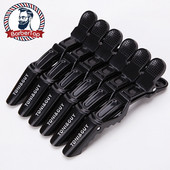 6 kom/Part Plastična kopča za kosu Ukosnica Frizerske stezaljke Sekcija s kandžama Aligatorske kopče Brijač za pribor za salone za oblikovanje