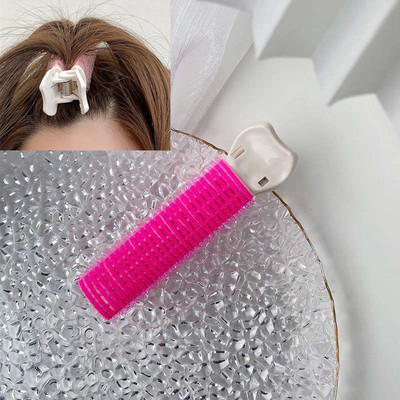 Pahuljasti jastučići za kosu za višekratnu upotrebu Spužva za umetanje za bazu za kosu Alat za umetanje za kosu Puf za kosu Magic Clip Maker za krafne za kosu Root Pad Set kopči za kosu