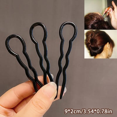 Pahuljasti jastučići za kosu za višekratnu upotrebu Spužva za umetanje za bazu za kosu Alat za umetanje za kosu Puf za kosu Magic Clip Maker za krafne za kosu Root Pad Set kopči za kosu