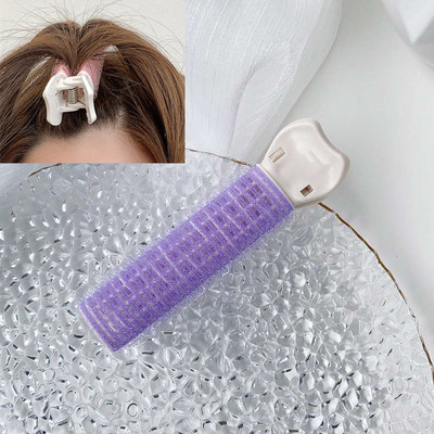 Pahuljasti jastučići za kosu za višekratnu upotrebu Spužva za umetanje za bazu za kosu Alat za umetanje za kosu Puf za kosu Magic Clip Maker za krafne za kosu Root Pad Set kopči za kosu