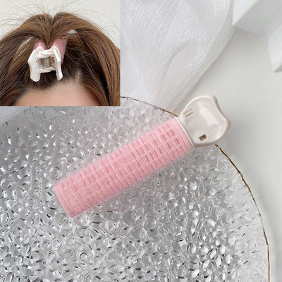 Pahuljasti jastučići za kosu za višekratnu upotrebu Spužva za umetanje za bazu za kosu Alat za umetanje za kosu Puf za kosu Magic Clip Maker za krafne za kosu Root Pad Set kopči za kosu