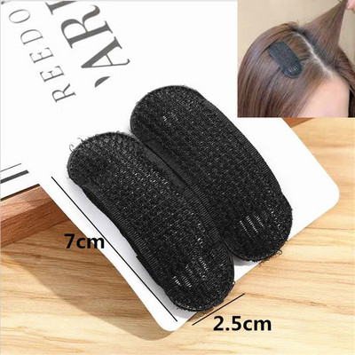 Pahuljasti jastučići za kosu za višekratnu upotrebu Spužva za umetanje za bazu za kosu Alat za umetanje za kosu Puf za kosu Magic Clip Maker za krafne za kosu Root Pad Set kopči za kosu