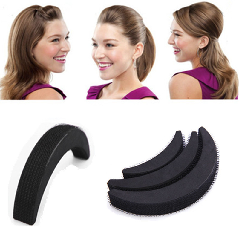 Pahuljasti jastučići za kosu za višekratnu upotrebu Spužva za umetanje za bazu za kosu Alat za umetanje za kosu Puf za kosu Magic Clip Maker za krafne za kosu Root Pad Set kopči za kosu