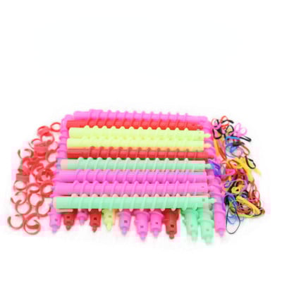 Εργαλεία κομμωτηρίου Κρύα μπάρα για περμανάντ Μαλλιά μπούκλα μαλλιών Σχήμα σπιράλ Τα σγουρά μαλλιά δεν βλάπτουν τα μαλλιά Μπάρα περμανάντ Πλαστικό μαγικό ρολό μαλλιών