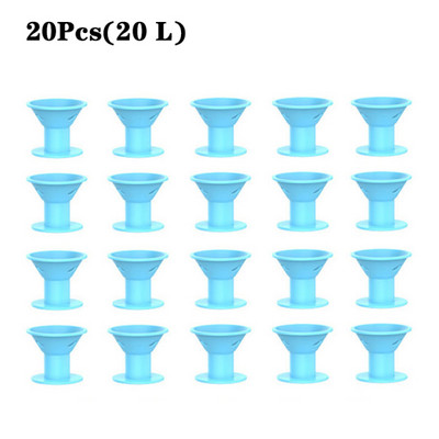 2/10/20/30gab Mīkstas gumijas Magic matu kopšanas rullīši Silikona matu ruļļi Twist Hair bez siltuma bez saspraudes Matu lokošanās veidošanas rīks DIY